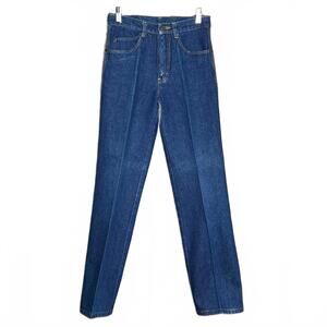 Vintage GAP Womens Blue Straight Leg Jeans Size 28x30 1970's Denim Rare